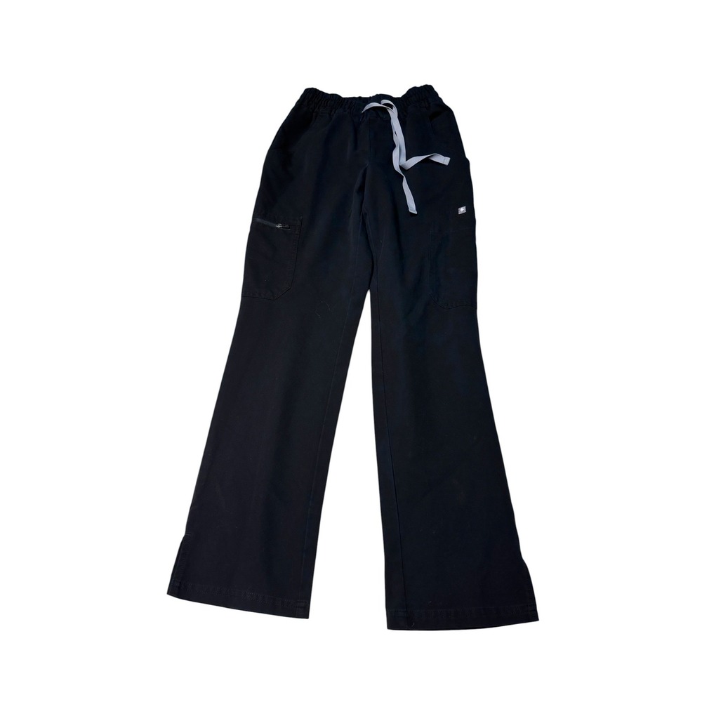 Figs Yola High-Rise Slim Scrub Pants XXS 23X28 Petite Cargo Pockets